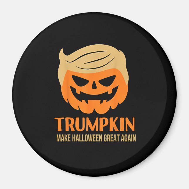 Imã Trumpkin Faz Excelente De Halloween Novamente (Frente)
