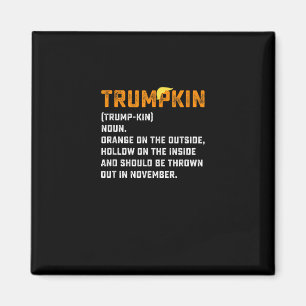 Imã Trumpkin Funny Anti Pumpkin