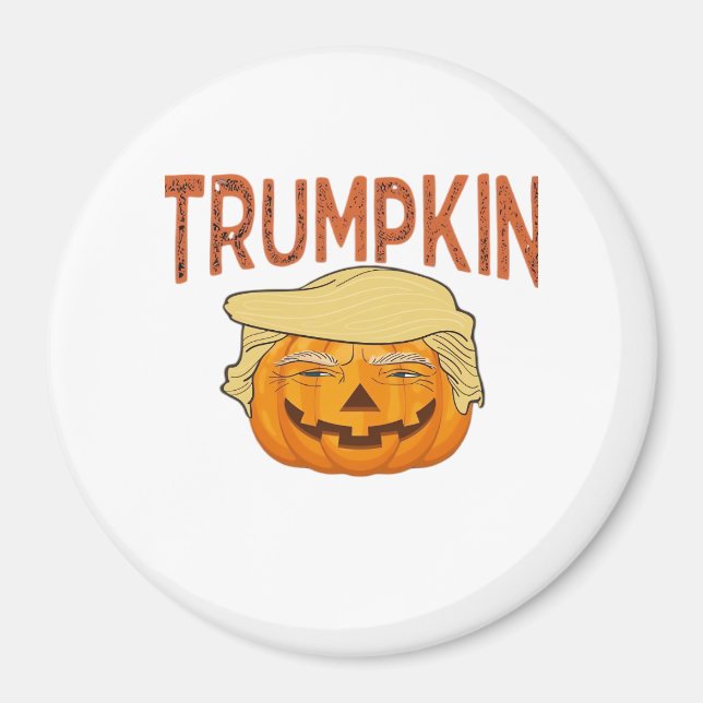 Imã Trumpkin Halloween Clássico Engraçado - Sloth Mask (Frente)