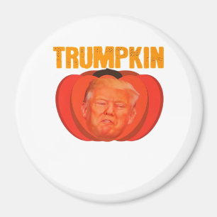 Imã Trumpkin Halloween Jack O Lanterna Gráfico Engraça