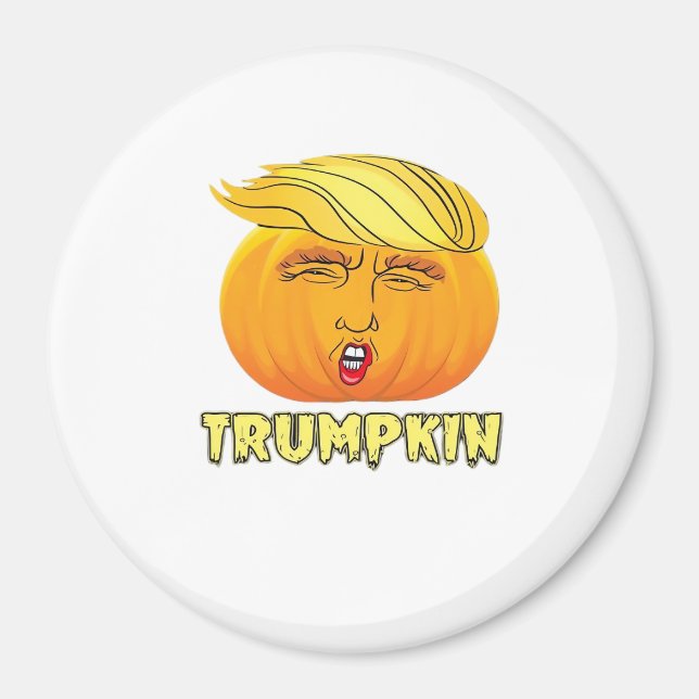 Imã Trumpkin - Pumpkin Assustador (Frente)