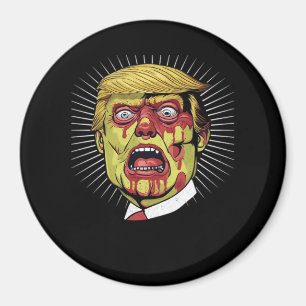 Imã Trumpkin Retro Halloween