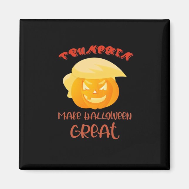 Imã Trumpkin Torna o Excelente de Halloween Clássico (Frente)