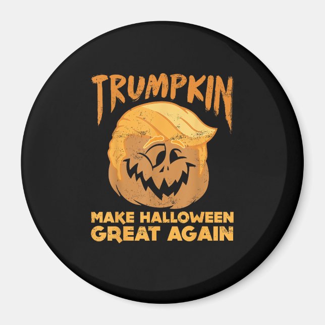 Imã Trumpkin Torna O Excelente De Halloween Novamente  (Frente)