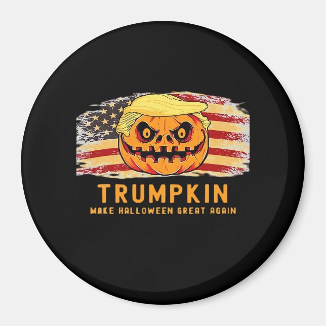 Imã Trumpkin Torna O Excelente De Halloween Novamente  (Frente)