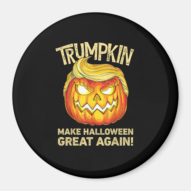 Imã Trumpkin Torna O Excelente De Halloween Novamente  (Frente)