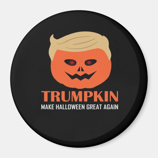 Imã Trumpkin Torna O Excelente De Halloween Novamente  (Frente)