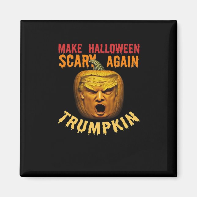 Imã Trumpkin Torna O Halloween Assustador De Novo - Do (Frente)