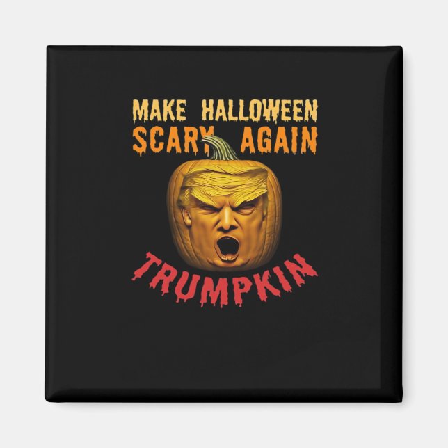 Imã Trumpkin Torna O Halloween Assustador De Novo - Do (Frente)