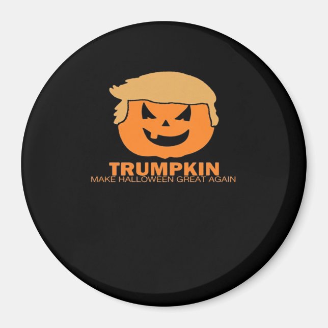 Imã Trumpkin - Tornar O Excelente De Halloween Clássic (Frente)