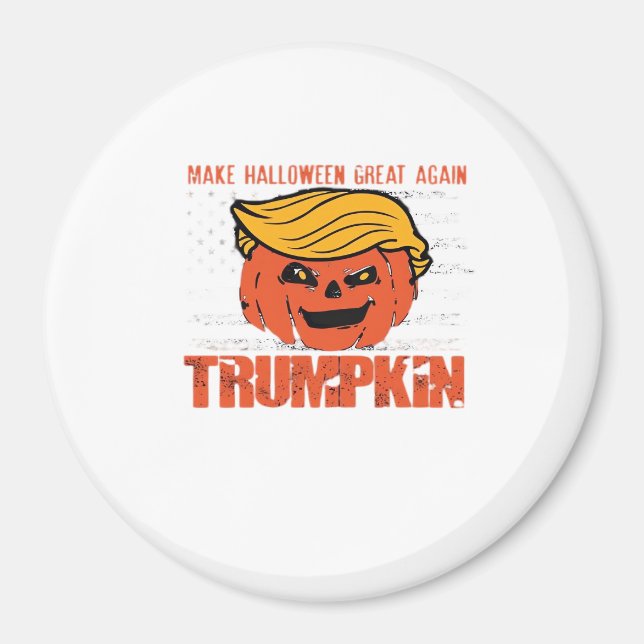 Imã Trumpkin Usa Torna O Excelente De Halloween Novame (Frente)