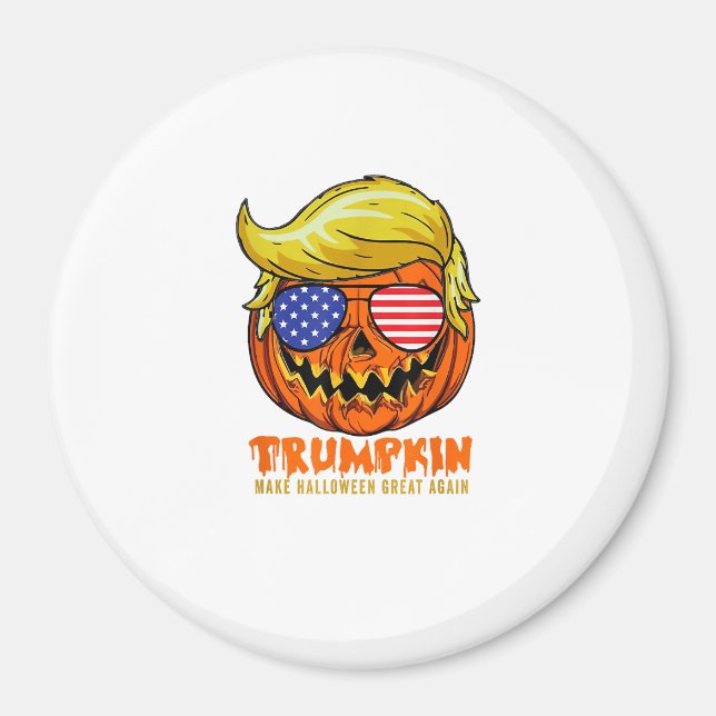 Imã Trumpkin Usa Torna O Excelente De Halloween Novame (Frente)