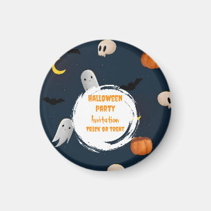 Imã Truque ou tratamento de Festa de Halloween Bonito