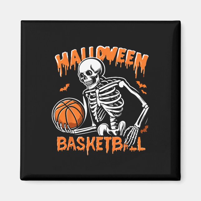 Imã Truque Ou Tratamento De Halloween (Frente)