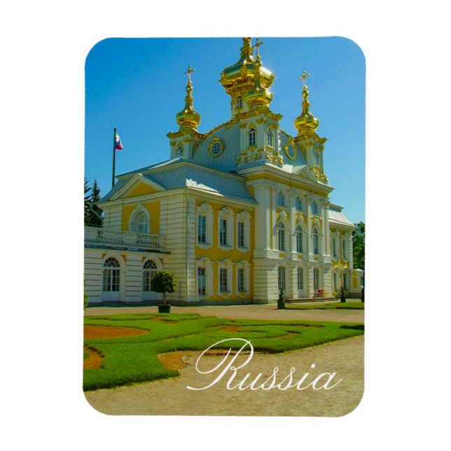 Ímã Tsarskoye Selo Pushkin Cathrine Palace Rússia (Vertical)