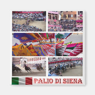 Imã TSC060 SIENA, O Mosaico Palio, Toscana, Fecho