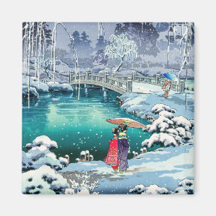 Imã Tsuchiya Koitsu - Neve Primavera em Maruyama