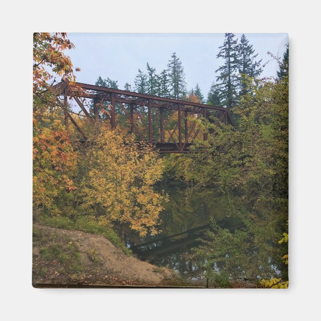 Imã Tualatin River, Oregon (Frente)