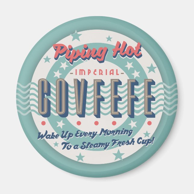 Imã Tubagem de café quente (Frente)