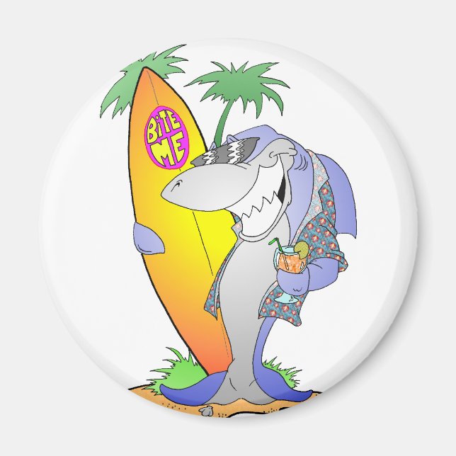 Imã Tubarão surf (Frente)