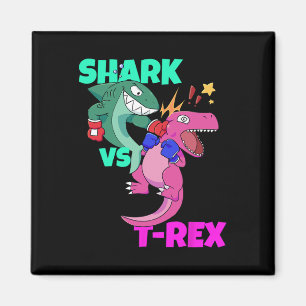 Imã Tubarão Vs Dinossauro T Rex Luvas Para Crianças Ra