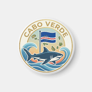 Imã Tubarões Azuis - Cabo Verde