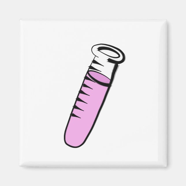 Imã tubo de ensaio (Frente)