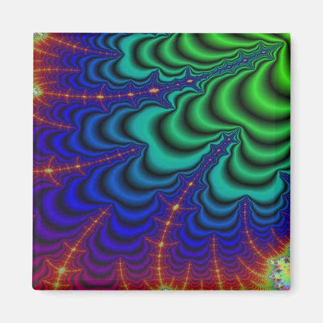 Imã Tubo Espacial Fractal do Worldhole (Frente)