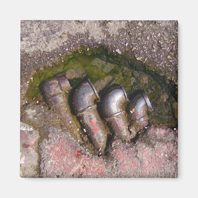 Imã Tubos de evacuação (Frente)