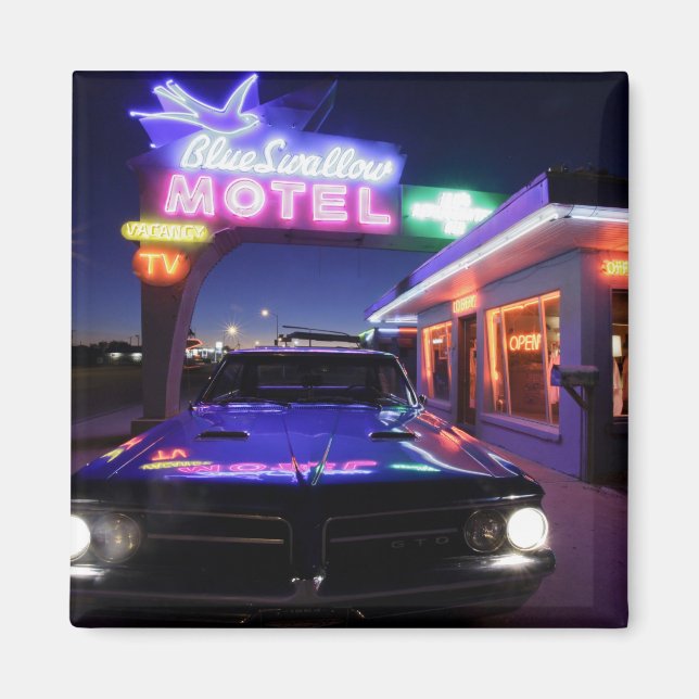 Imã Tucumcari, Novo México, Estados Unidos. Rota 66 (Frente)