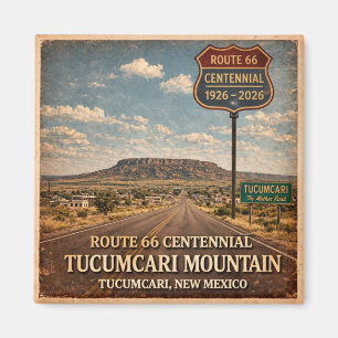 Imã Tucumcari Route 66 Decoração de Geladeira Lembranç