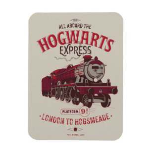 Ímã Tudo A Bordo Do Hogwarts Express