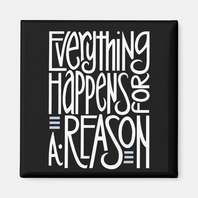 Imã Tudo acontece com o ímã negro (Frente)