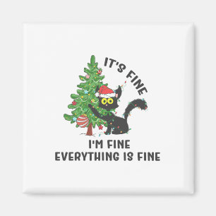 Imã Tudo Bem Estou Bem Tudo Está Bem Elf Xmas Matc