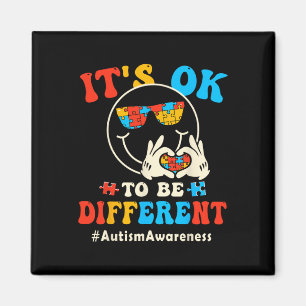 Imã Tudo Bem Ser Diferente Autismo Cara Sorridente Gro