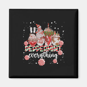 Imã Tudo de Hortelã de Natal Café Chocolate M