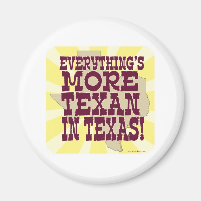 Imã Tudo no Texas Engraçado Slogan Time (Frente)