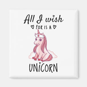 Imã Tudo o que desejo é um Unicórnio