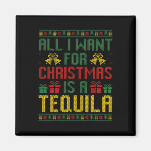 Imã Tudo O Que Quero É Um Bebida De Tequila Xmas.