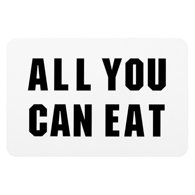 ÍMÃ TUDO O QUE VOCÊ PODE COMER (Horizontal)