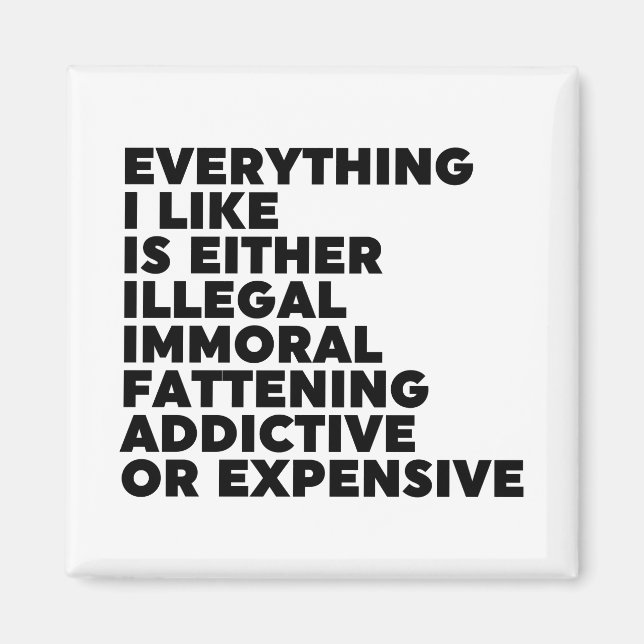 Imã Tudo que eu gosto (Frente)