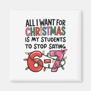 Imã Tudo Que Eu Quero Para O Natal É Que Meus Alunos P