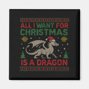 Imã Tudo Que Eu Quero Para O Natal É Um Dragão & Livro