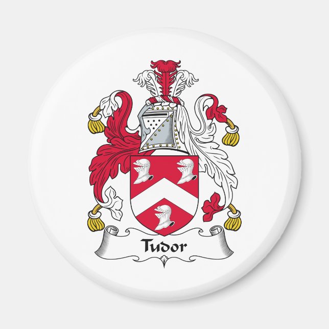 Imã Tudor Family Crest (Frente)