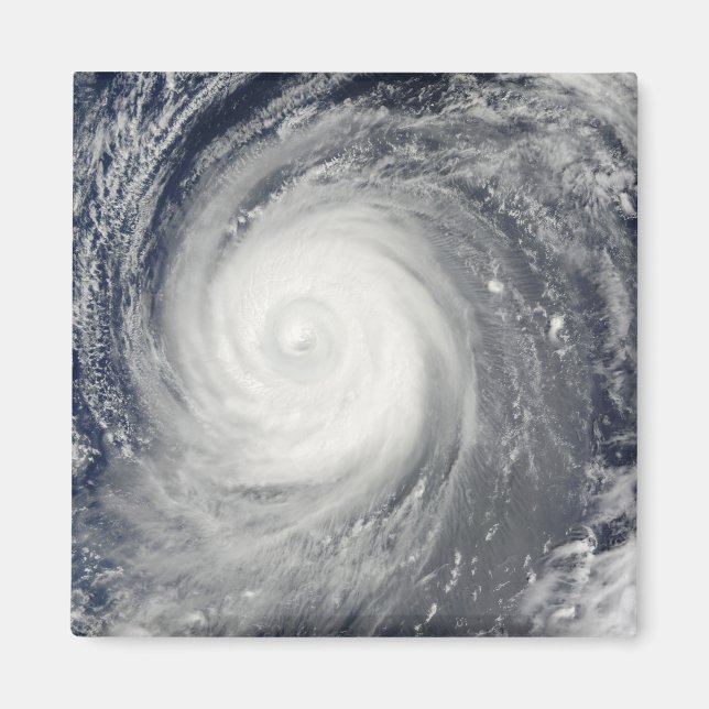 Imã Tufão Choi-wan a sul do Japão, Oceano Pacífico (Frente)