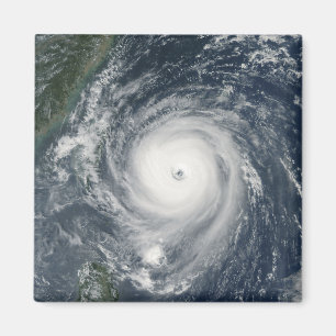 Imã Tufão Longwang que aproxima Formosa