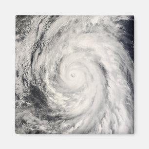 Imã Tufão Rammasun no mar das Filipinas