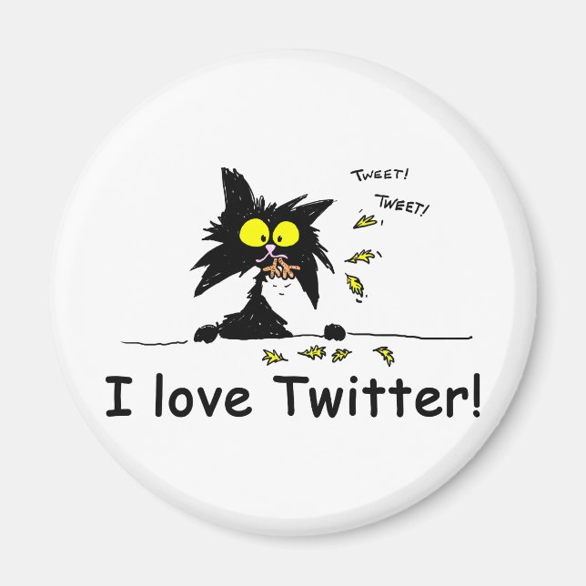 Imã Tuff Gatinho ama o Twitter (Frente)