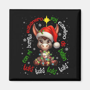 Imã Tuki Tuki Mi Burrito Sabanero Mexicano Xmas