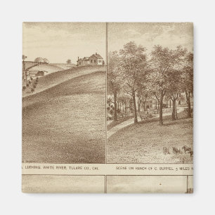 Imã Tulare Co ranches, escritórios